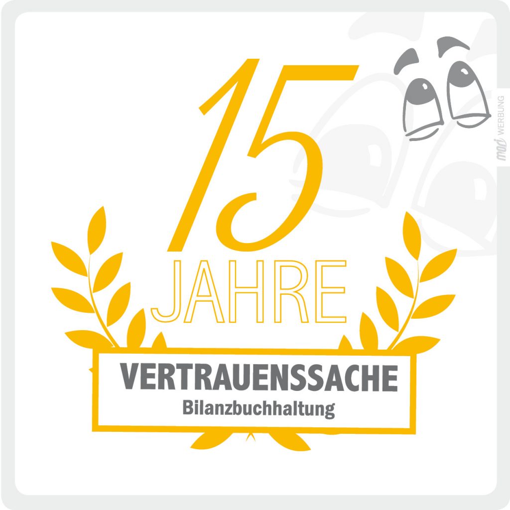 15 JAHRE VERTRAUENSSACHE Bilanzbuchhaltung